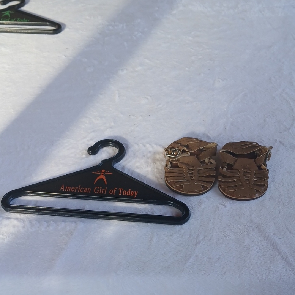 American Girl Of Today Retired Sandals And Hanger